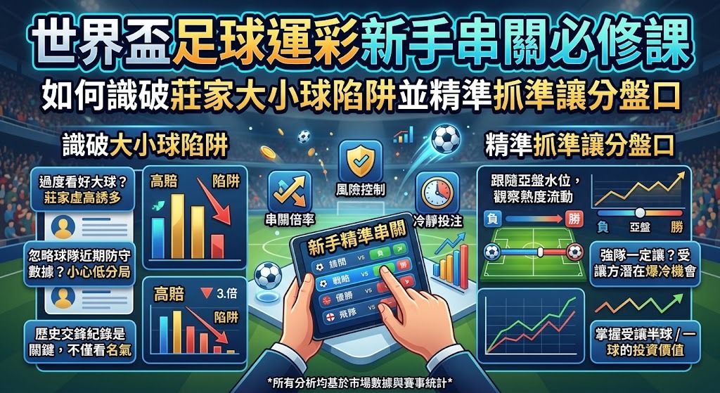 世界盃足球運彩新手串關必修課