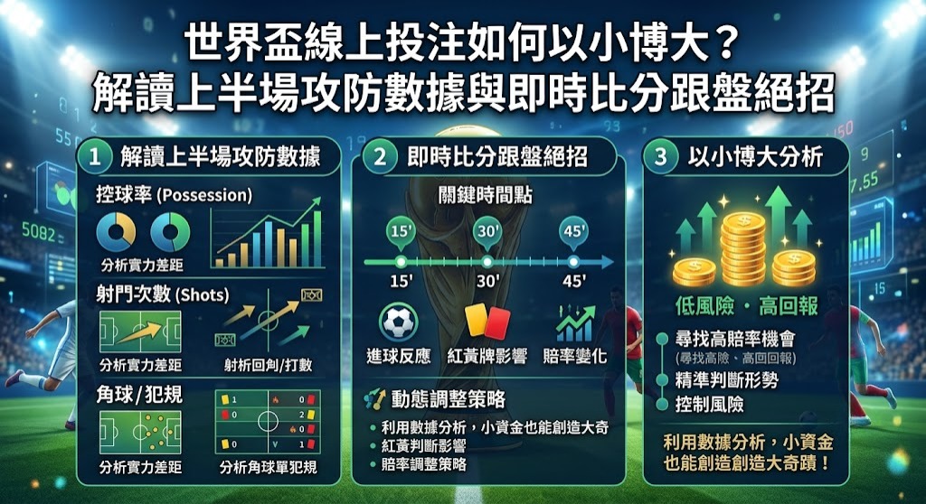 世界盃線上投注如何以小博大?