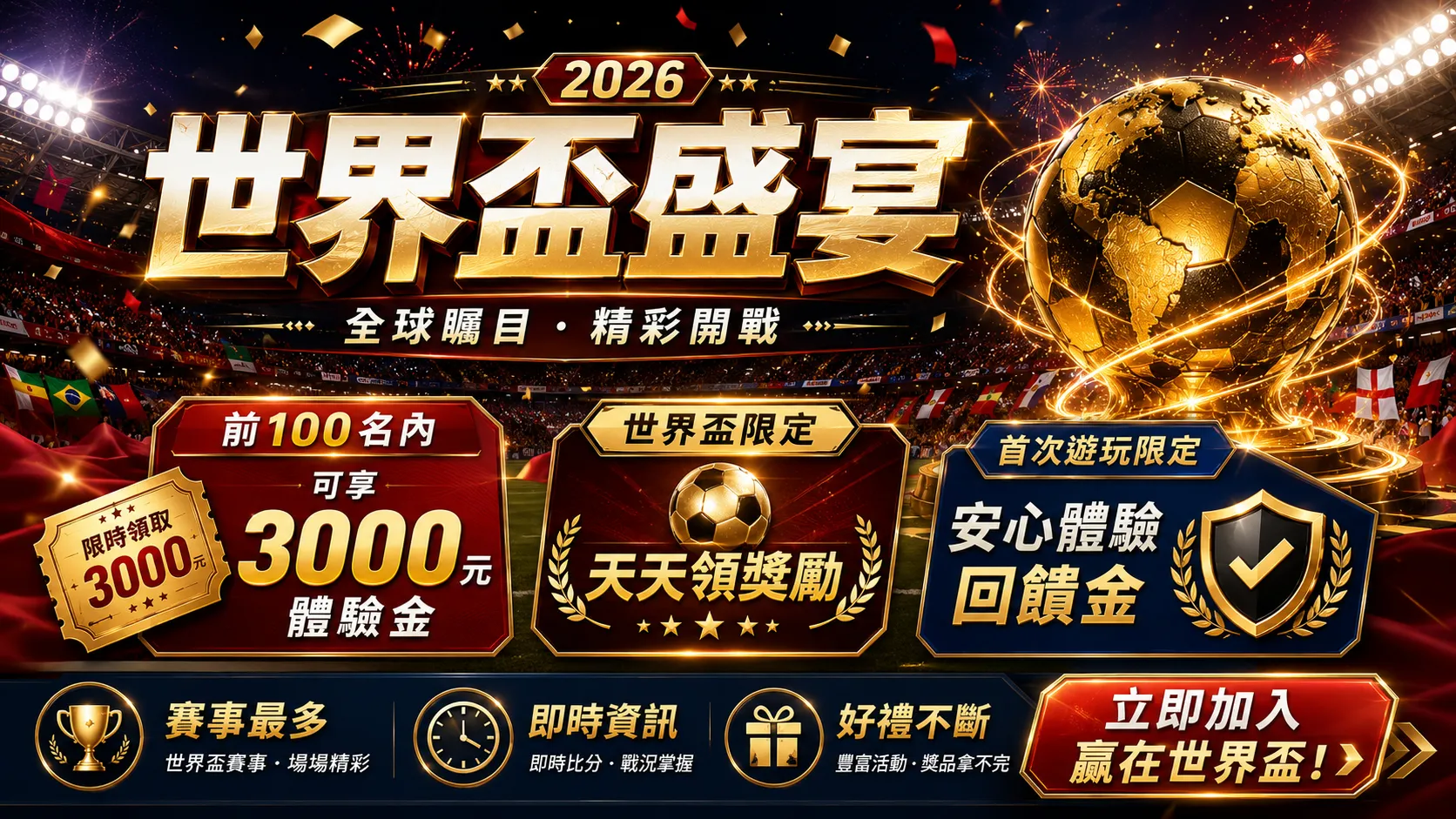 2026世界盃下注與投注攻略